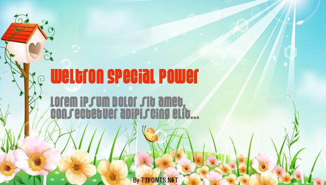 Weltron Special Power example